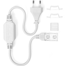 Aigostar B.V. Aigostar - Napájací zdroj pre LED pásiky 10 mm 600W/230V biela B10303HU1
