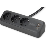 ASSMANN DIGITUS 3 Plug + 2 USB 1,5 m (DA-70625)