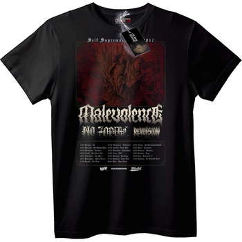 NOONEBRAND Тениска Турне на Malevolence 2017 - 2XL, Black