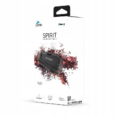 Komunikační systém Cardo Spirit HD Duo Sada pro 2 přilby