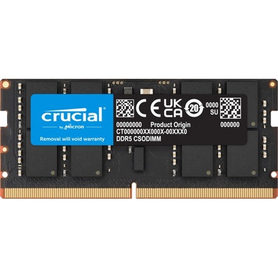 Crucial DDR5 32GB 6400MHz CL52 (1x32GB) CT32G64C52CS5