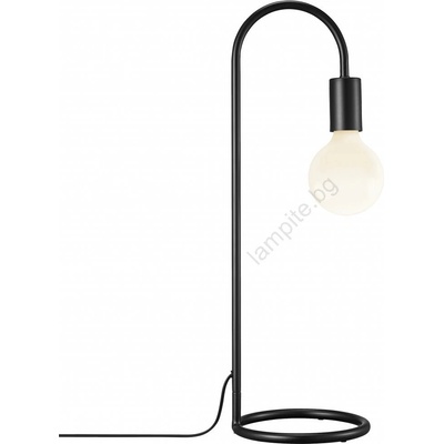 Nordlux - Настолна лампа PACO 1xE27/25W/230V черна (NX0824)