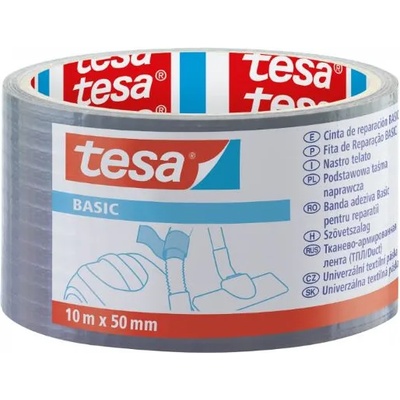 tesa ХОБИ ЛЕНТА Tesa Basic 50ммx10м СРЕБЪРНА (58586-00000-00)