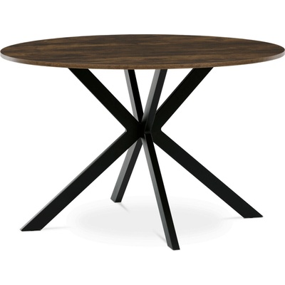 Autronic HT-F4120 Kulatý 120 x 120 cm divoký dub Hnědá