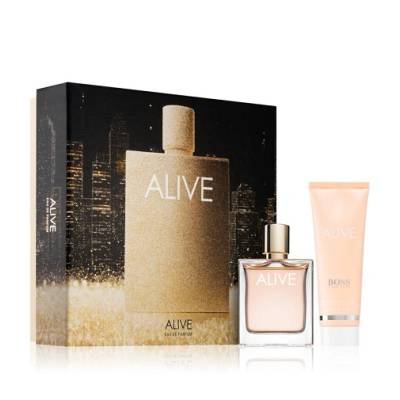 HUGO BOSS Boss Alive подаръчен комплект Woman Eau de Parfum 50 ml + мляко за тяло 75 ml