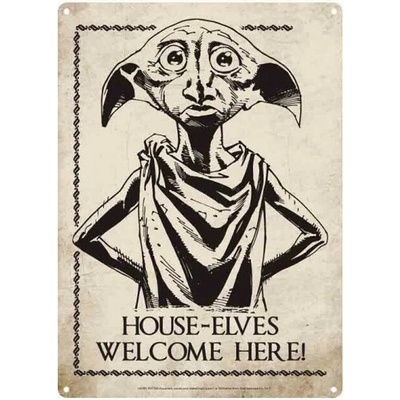 Harry Potter – Dobby – plechová 3D ceduľa na stenu