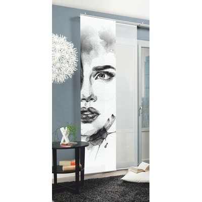 Home Wohnideen japonská stěna 87889 FACE RIGHT 0703 seda 245x60 cm (v x s)