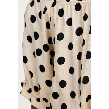 Morgan блуза с паднали рамене дамска от вискоза (OVITA)