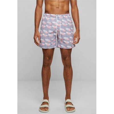 Urban Classics Pattern Swim shorts flamingo aop