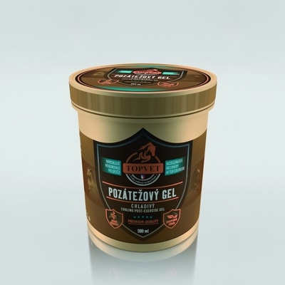 Topvet Hřejivý chladivý gel na nohy pozátěžový 500 ml – Zboží Dáma