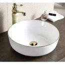 Inter Ceramic 41,5 cm white/gold (875 Golden Edge)