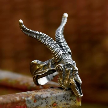 NNM пръстен Skull Satan Sheep - SS8-838R