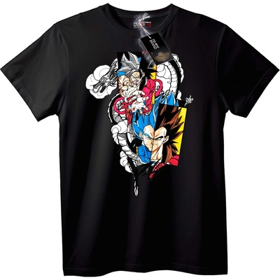NOONEBRAND Тениска Dragon Ball Z Goku & Vegeta - M, Black