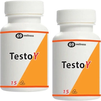 2 x TestoY за Силна Ерекция 2x15 капсули
