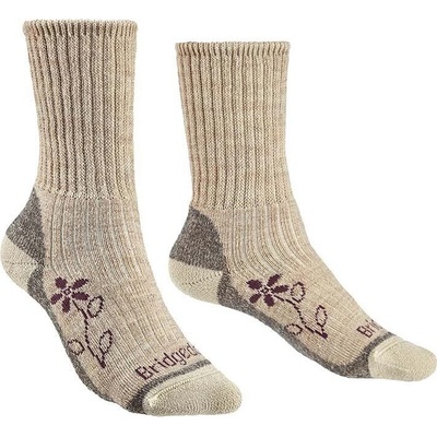 Bridgedale Hike Midweight merino Comfort Boot dámske ponožky natural