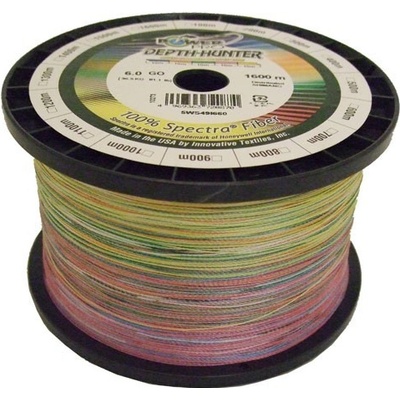 PowerPro Šňůra Depth-Hunter Multi Color 1600m 0,28mm 20kg