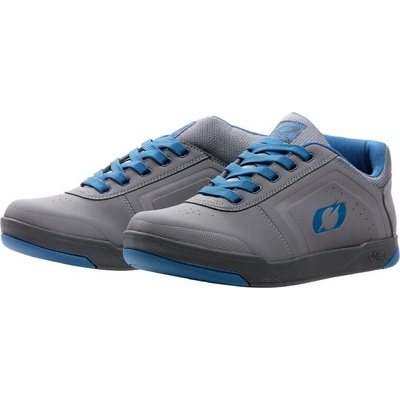 Oneal Pinned Pro Flat Pedal Shoe grey/blue