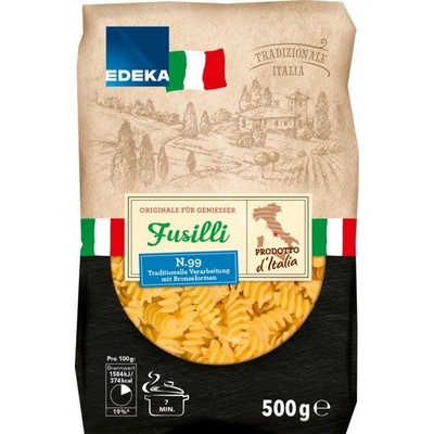 Edeka Italia Fusilli spirály 0,5 kg