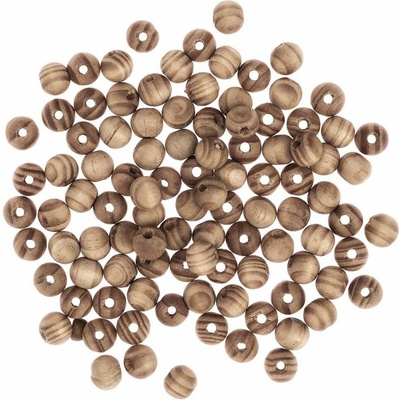 dp Craft Dřevěné korálky 10mm (100ks)