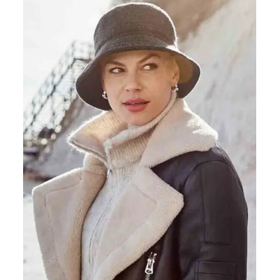 Christine Headwear Christine Aurelia vzor Woolly Black