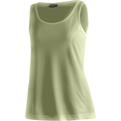Maier Sports Дамски потник с широка презрамка Maier sports Women's Petra Tank top - Green Foam - размер 48 (EU) (116-3531-4618)