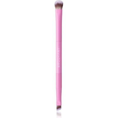 BrushArt Double Duty Eyeliner & Eyeshadow brush четка за сенки за очи и очни линии двустранен