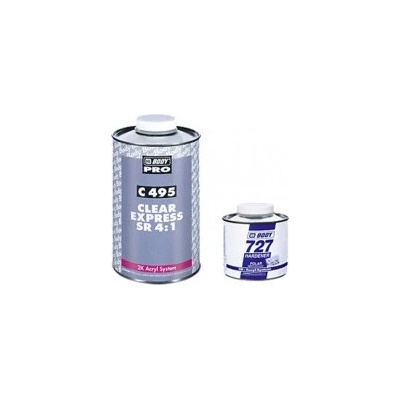 HB BODY C495 Clear Express SR 4:1, 625ml