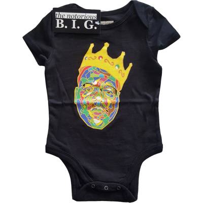 ROCK OFF бебешко боди Notorious B. I. G. - Crown - Black - ROCK OFF - BIGBG04TB