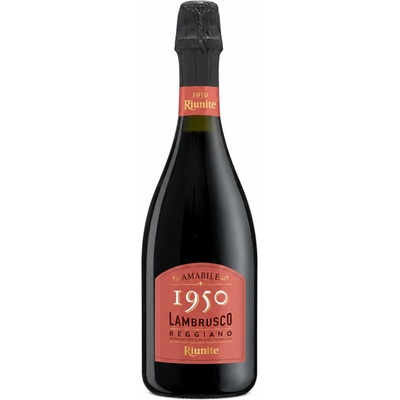 Riunite Reggiano Lambrusco perlivé červené víno 6 x 0,75 l (Kartón)