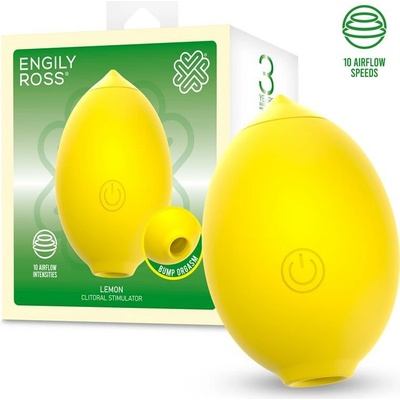 Engily Ross Lemon Clitoral Stimulator with Suction Yellow