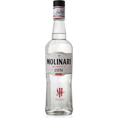 Sambuca Molinari Extra 40% 1 l (čistá fľaša)