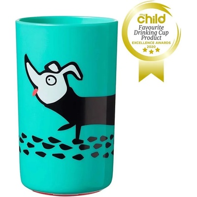 Tommee Tippee Супер чаша 300мл, 12м+ (не се преобръща, лесно се вдига), Синя (TT.0145)