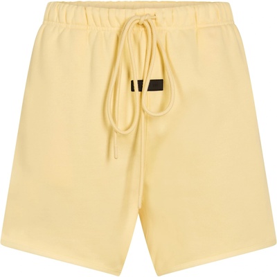 Fear of god essentials Поларени къси панталони FEAR OF GOD ESSENTIALS Men's Fleece Jogger Shorts - Garden Yellow