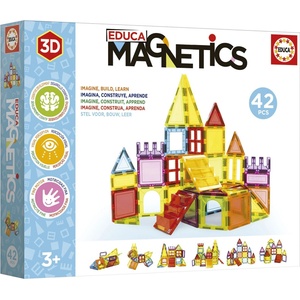 Educa Магнитен конструктор Educa - 42 части (EDU20023) - baby