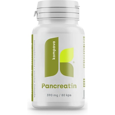 Kompava Pancreatin 390 mg 80 kapsúl
