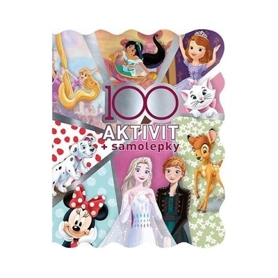 Disney 100 aktivit samolepky holky