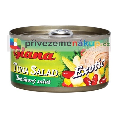 Giana Tuňákový salát exotic 185 g – Zboží Mobilmania