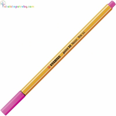 Stabilo point 88 neónovo ružová