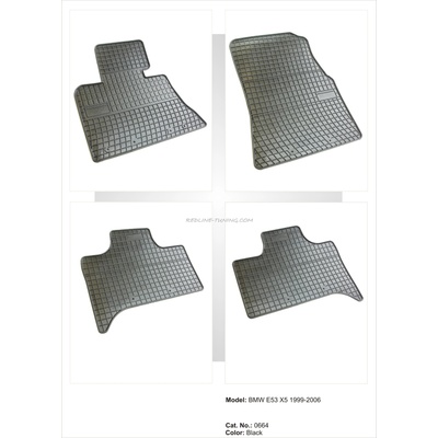 FroGum Гумени стелки Frogum за BMW X5 E53 (pa0664-51281)