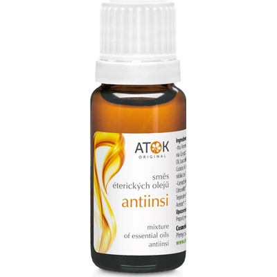 Original ATOK Směs éterických olejů Antiinsi 10 ml – Sleviste.cz