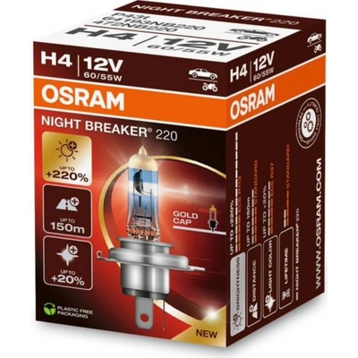 Osram Night Breaker Laser H4 P43T 12V 60/55W 64193NB200