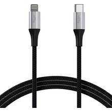 Allity AUC-01 USB-C/Lightning, 2m, černý