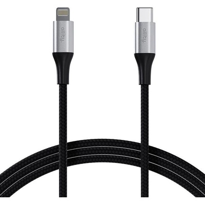 Allity AUC-01 USB-C/Lightning, 2m, černý