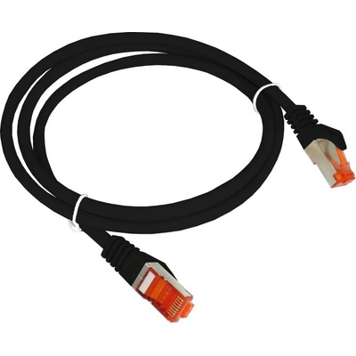 Avizio KKS6CZA1.0 Cat6 F/UTP (FTP), 1m, černý