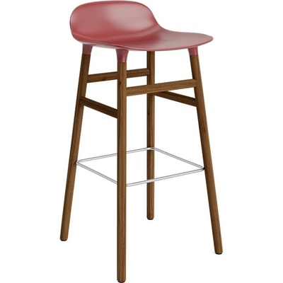 Normann Copenhagen Form 75 cm červená / orech