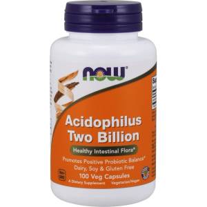 NOW Acidophilus Two Billion [100 капсули]
