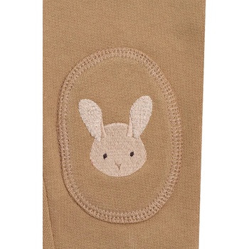 Donsje Бебешки памучен спортен панталон Donsje Joek Trousers Fluffy Bunnies (3040703)