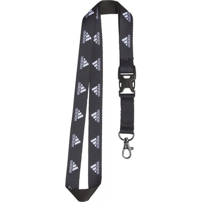 Šňůrka na krk adidas LANYARD W černé IK4777