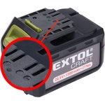 Extol Резервна батерия NEW 402440 за литиево-йонно зарядно устройство, 3 SARU; 20, 5V, 1500mAh, време за зареждане: 1 час