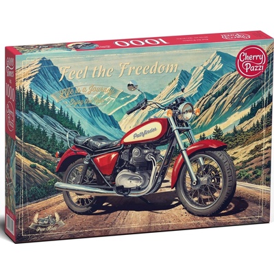 Cherry Pazzi Пъзел Cherry Pazzi от 1000 части - Усети свободата (31223)